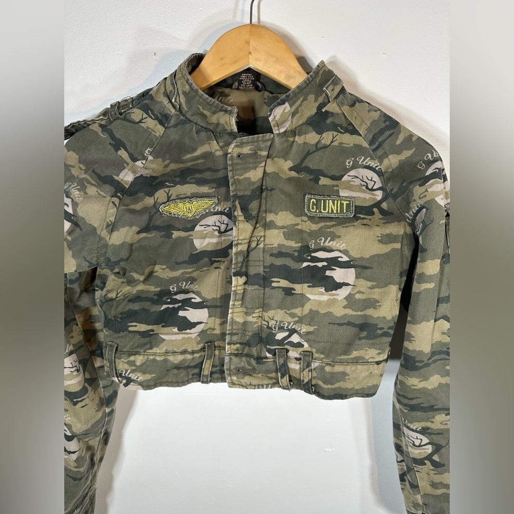 G Unit Bomber Cropped Jacket - image 3